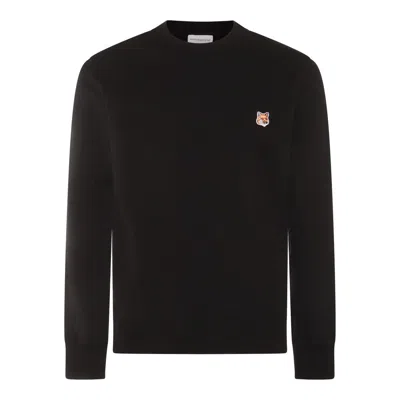 Shop Maison Kitsuné Maison Kitsune' Sweaters Black