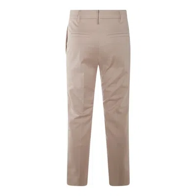 Brunello Cucinelli Beige Cotton Pants