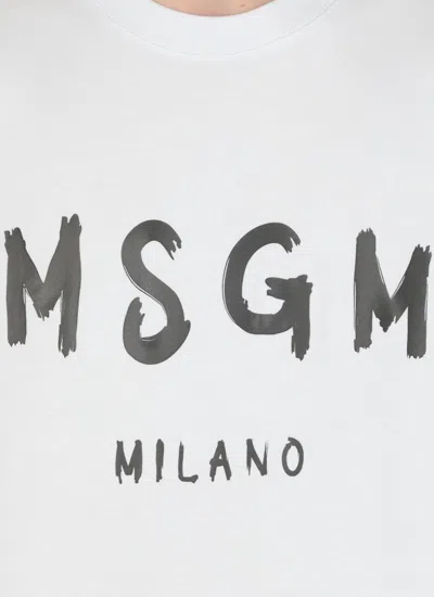 Shop Msgm Sweaters White