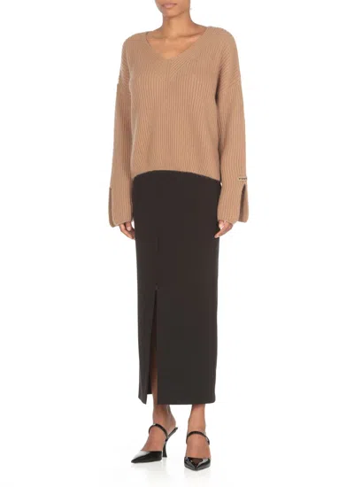 Shop Pinko Sweaters Beige