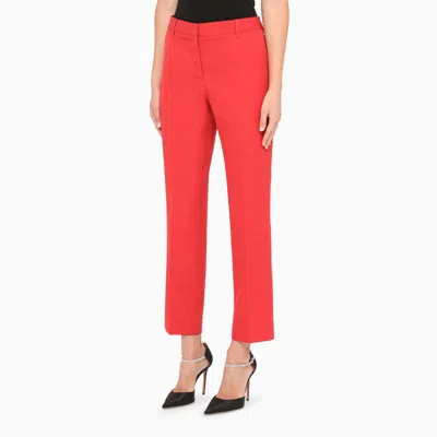 Burberry Pants In Red