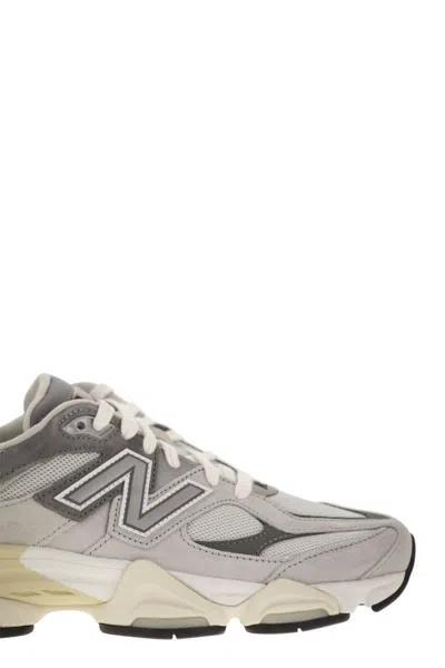 New Balance Mesh Panel Rubber Sole Sneakers In Grey