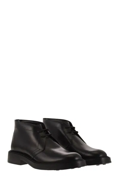 Tod's Polacco Extralight Boots In Black