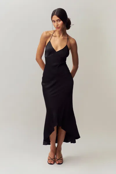 Danielle Guizio Ny Cressida Gown In Black