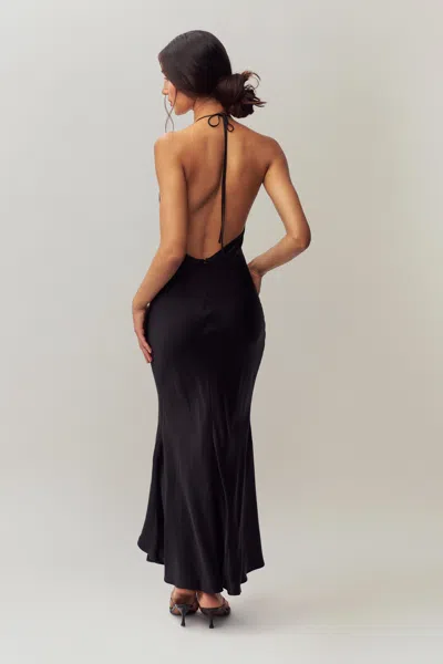 Danielle Guizio Ny Cressida Gown In Black