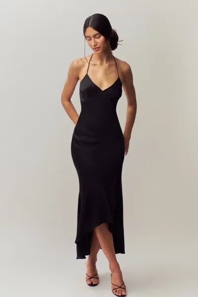 Danielle Guizio Ny Cressida Gown In Black