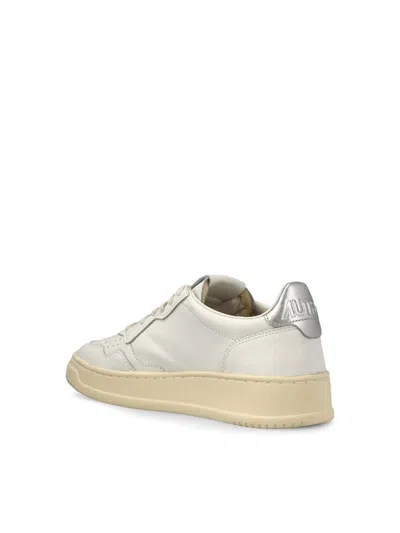 Autry Medalist Low Sneakers Silver