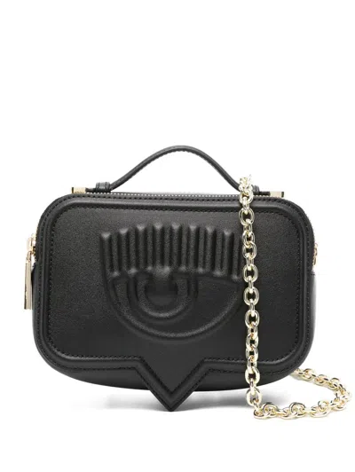 Shop Chiara Ferragni Eyelike Bags, Sketch 05 Bags Smooth In Black