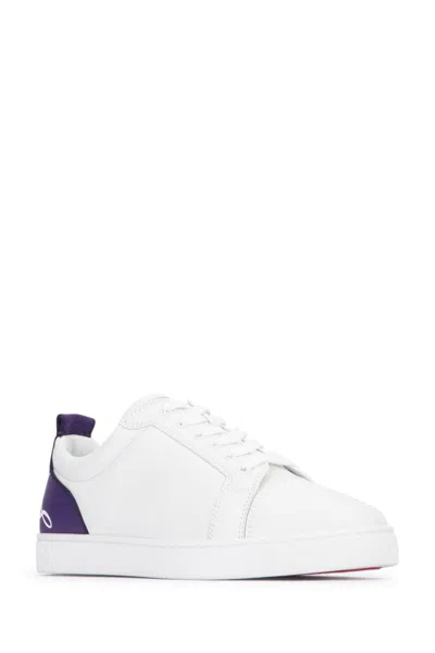 Shop Christian Louboutin Sneakers In Whitejacaranda