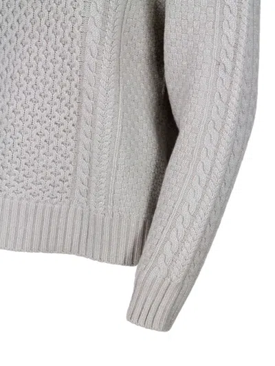 Shop Fabiana Filippi Sweaters In Beige