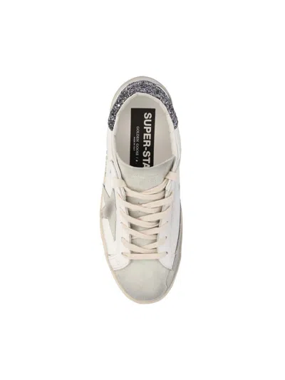 Shop Golden Goose Sneakers In White/ice/grey