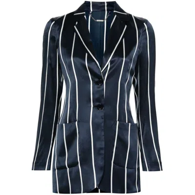 Kiton Jacket In Multicolor