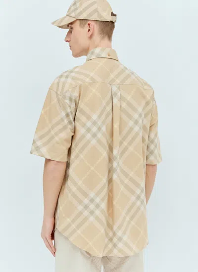 Burberry Shirts In Cream