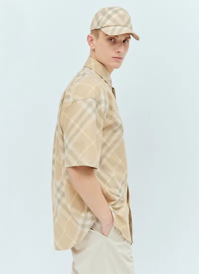 Burberry Shirts In Cream
