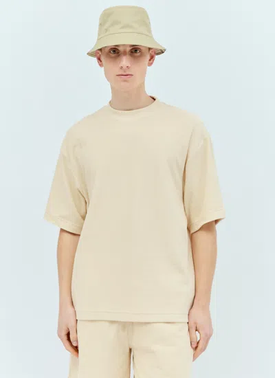 Burberry Reversible Bucket Hat In Cream