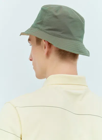 Burberry Reversible Bucket Hat In Green