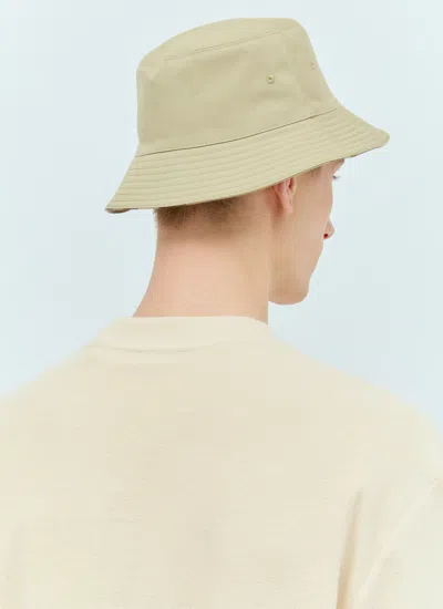 Burberry Reversible Bucket Hat In Cream