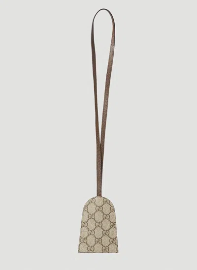 Gucci Gg Key Case In Cream