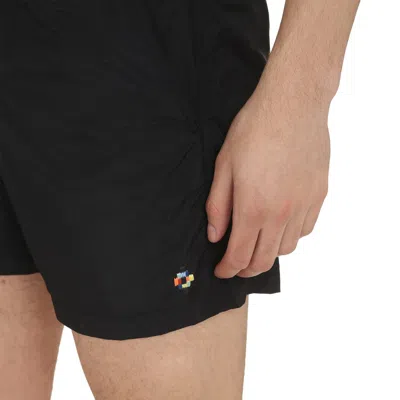 Marcelo Burlon County Of Milan Marcelo Burlon Swim Shorts In Black