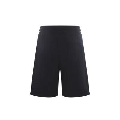 Marcelo Burlon County Of Milan Marcelo Burlon Bermuda With Logo In 黑色的