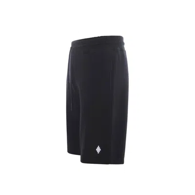 Marcelo Burlon County Of Milan Marcelo Burlon Bermuda With Logo In 黑色的