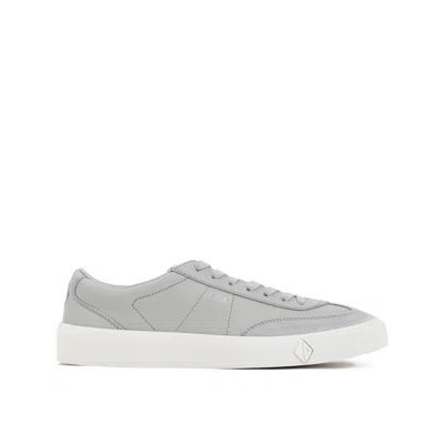 Dior Leather Sneakers Men In Gray