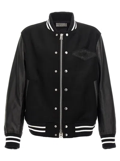 Shop Sacai ' Gonz' Bomber Jacket In Black