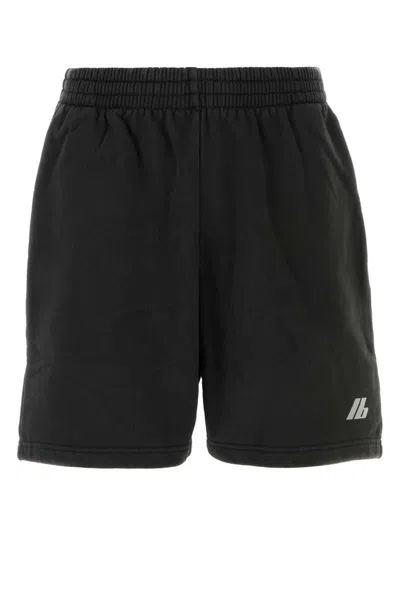 Shop Balenciaga Shorts In Grey