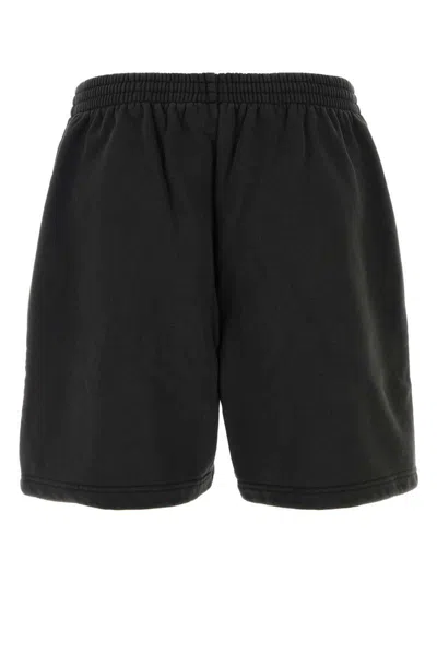 Shop Balenciaga Shorts In Grey