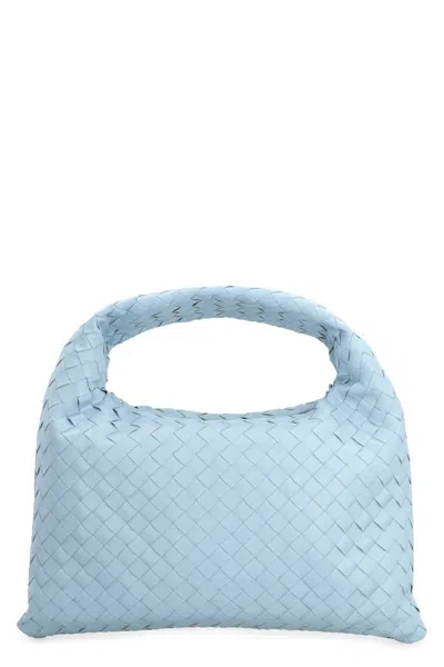 Shop Bottega Veneta Small Hop In Blue