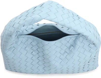 Shop Bottega Veneta Small Hop In Blue