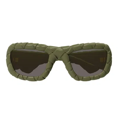 Bottega Veneta Bv1303s Sunglasses In Green