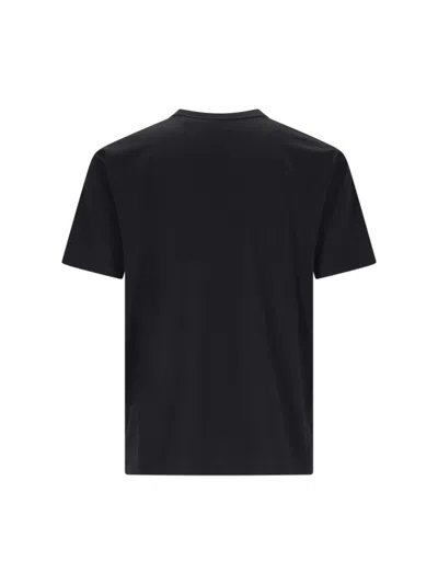 Shop Burberry T-shirts And Polos In Black