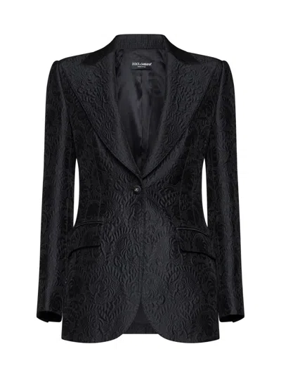 Shop Dolce & Gabbana Jackets In Black