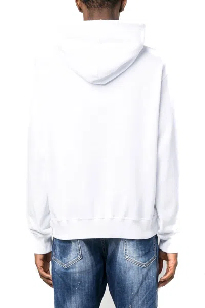 Shop Dsquared2 Sweatshirt In White