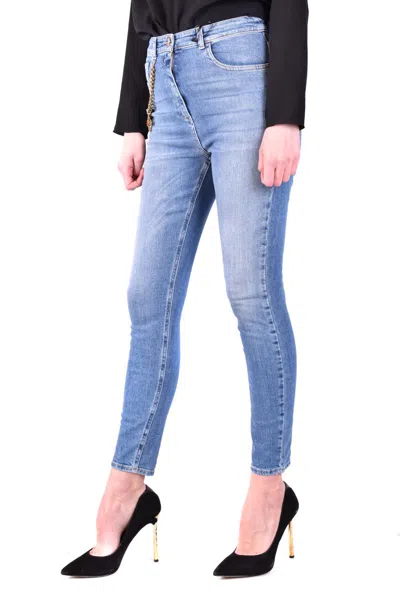 Elisabetta Franchi Women's Blue Cotton Jeans In Blue