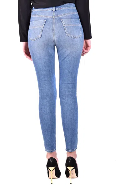Elisabetta Franchi Women's Blue Cotton Jeans In Blue