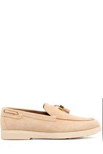 Shop Giuseppe Zanotti Velours In Beige