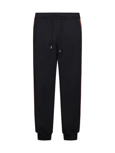 Shop Lanvin Trousers In Black