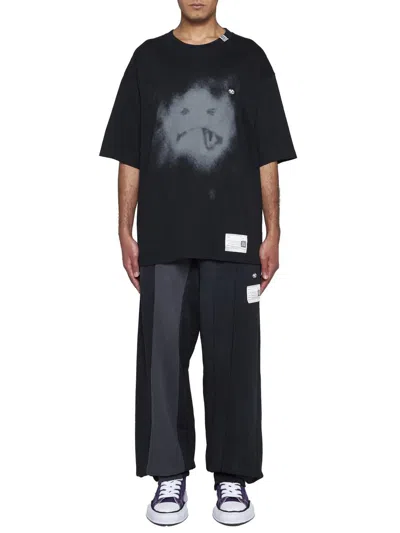 Shop Miharayasuhiro Maison Mihara Yasuhiro T-shirts And Polos In Black