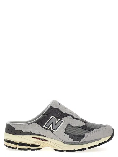 Shop New Balance '2002 Protection Pack' Sneakers In Gray