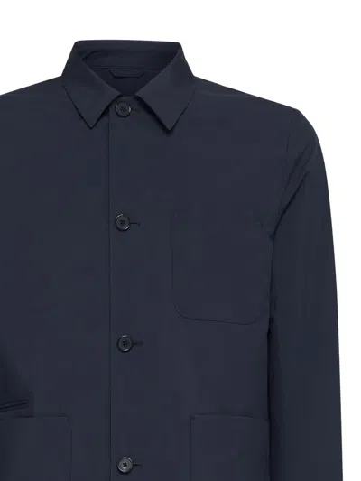 Shop Paul Smith Jackets In Very Dark Navy