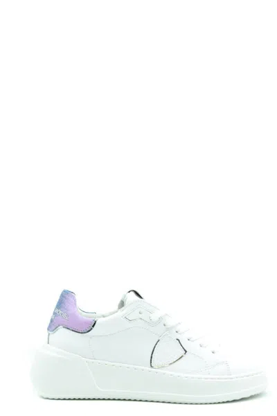 Shop Philippe Model Sneakers In White