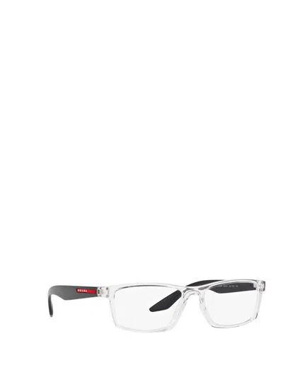 Shop Prada Eyeglasses In Crystal