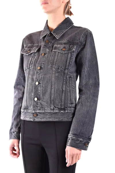 Saint Laurent Blouson In Navy