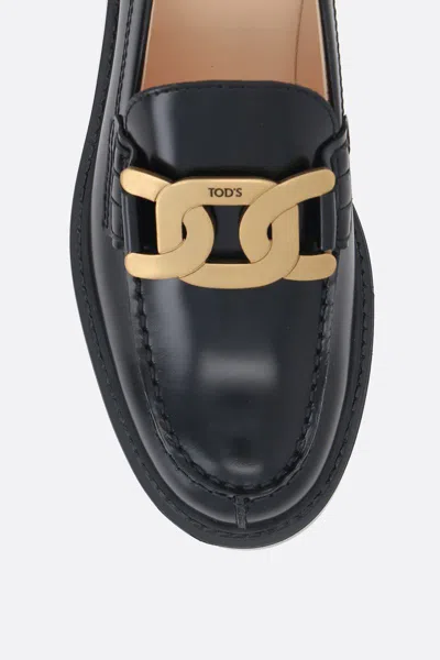 Shop Tod's Flat Shoes In Black