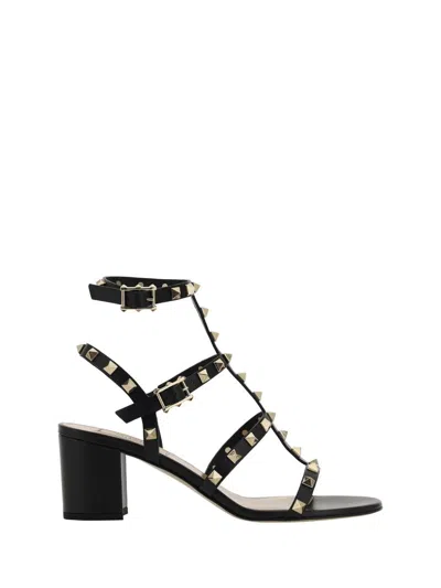 Shop Valentino Garavani Sandals In Black