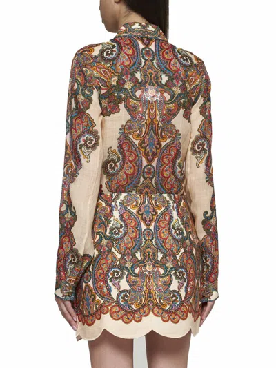 Shop Zimmermann Skirts In Multi Paisley