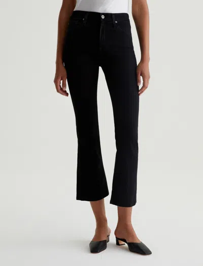 Ag Farrah Boot Crop Jean In Alchemy In Black