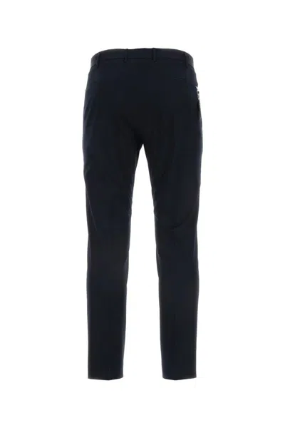 Pt Torino Tailored Stretch-wool Trousers In Black